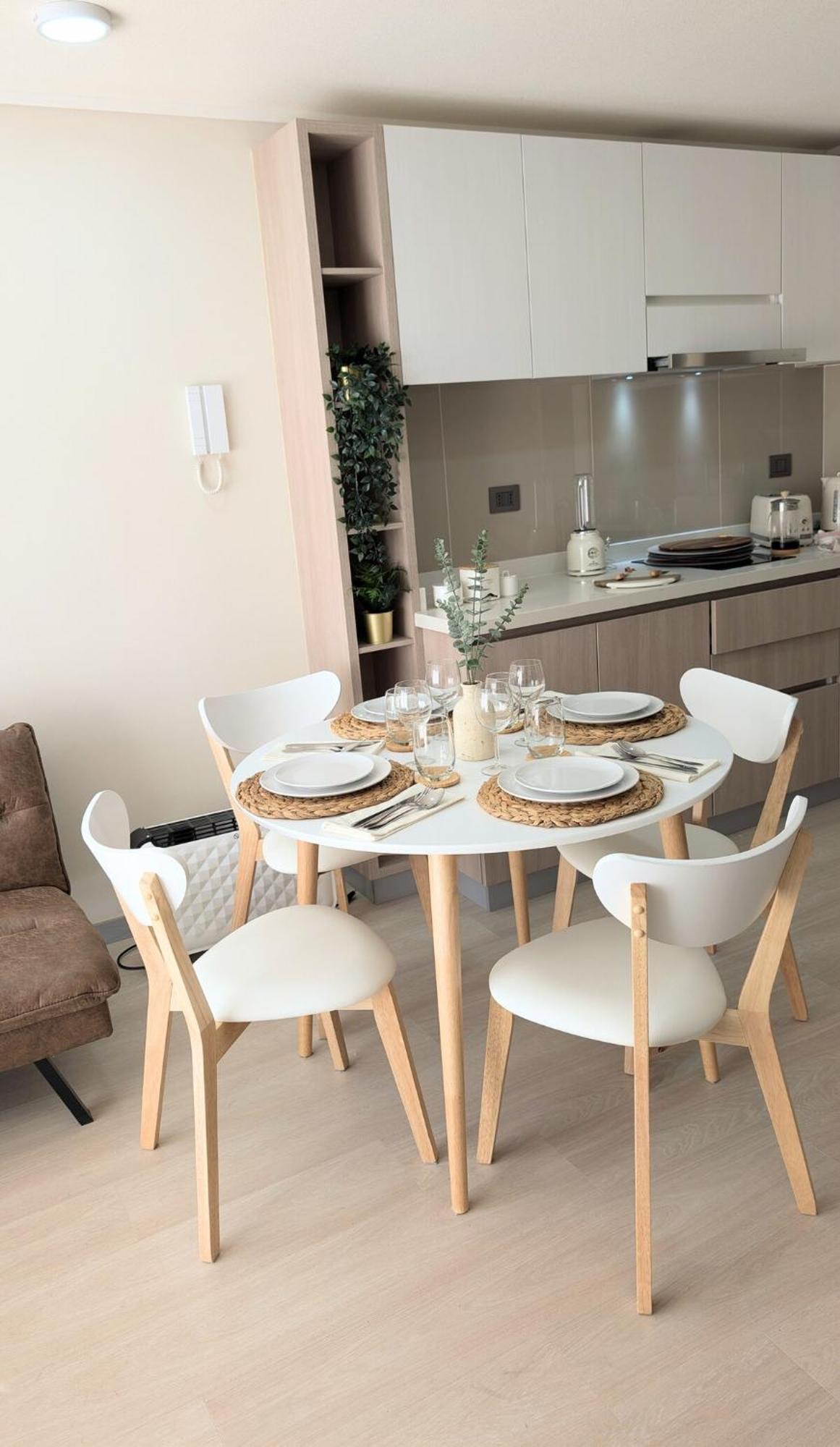 Nuevo 1br,aire Ac,wifi,piscina,metro Santa Lucia Santiago