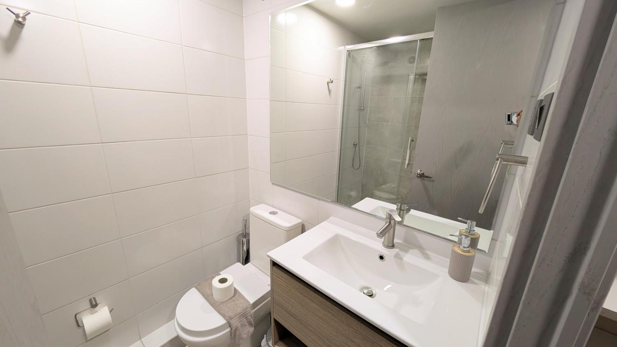 Nuevo 1br,aire Ac,wifi,piscina,metro Santa Lucia Apartamento Santiago